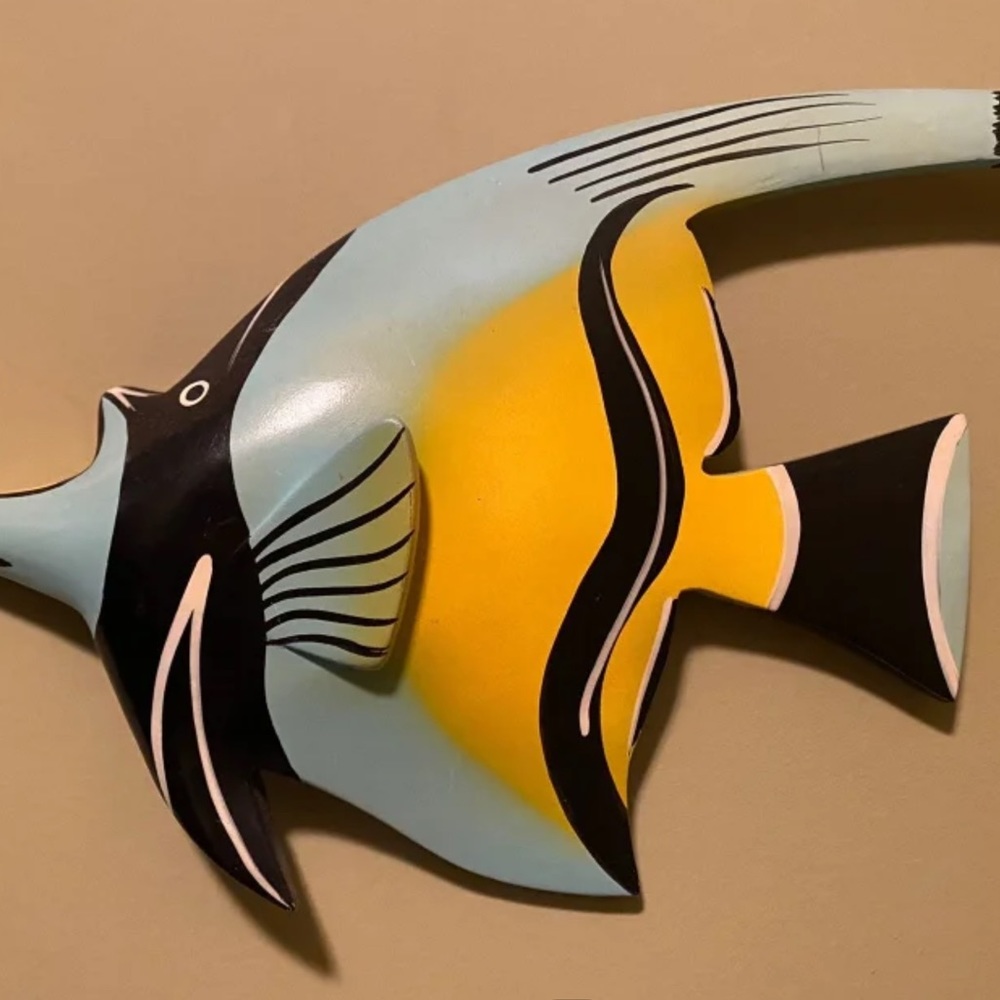 Fish Wood Wall Hanging